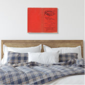 Greater Kansas City Canvas Afdruk (Insitu (Slaapkamer))