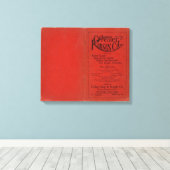 Greater Kansas City Canvas Afdruk (Insitu (Houten vloer))
