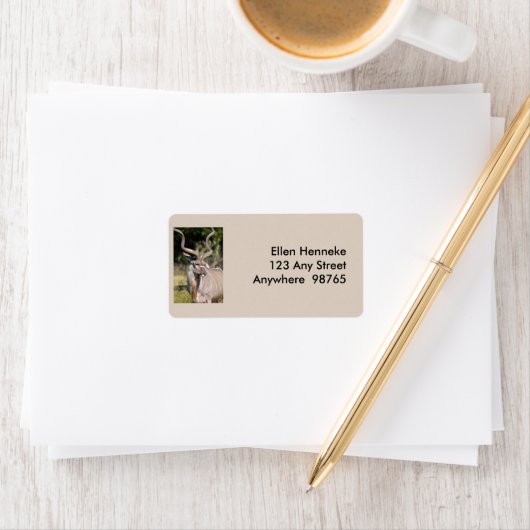 Greater Kudu Etiket (Insitu)