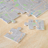 Greater London, England Map Legpuzzel (Zijkant)