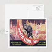  Greater Luna Park Briefkaart (Voorkant / Achterkant)