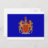 Greater Manchester Flag Briefkaart (Voorkant / Achterkant)
