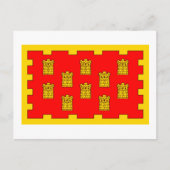 Greater Manchester Flag Briefkaart (Voorkant)