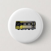 Greater Manchester Metrolink graffiti bomsticker Ronde Button 5,7 Cm (Voorkant)