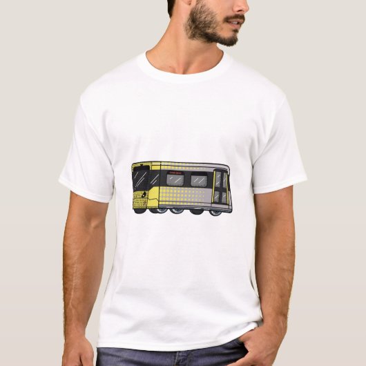 Greater Manchester Metrolink graffiti bomsticker T-shirt (Voorkant)
