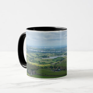 Greater Manchester vanuit Blackstone Edge Mok