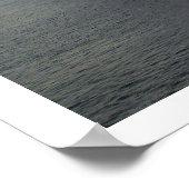 Greater New Orleans-brug bij zonsondergang Poster (Hoek)