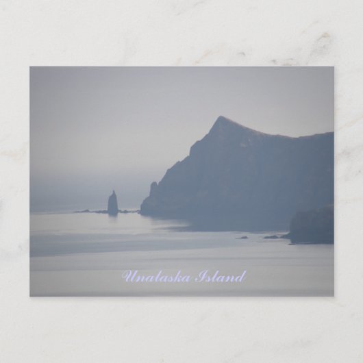 Greater Priest Rock, Unalaska Island Briefkaart (Voorkant)