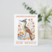 Greater Roadrunner Bird of New Mexico Verenigde St Briefkaart (Staand voorkant)
