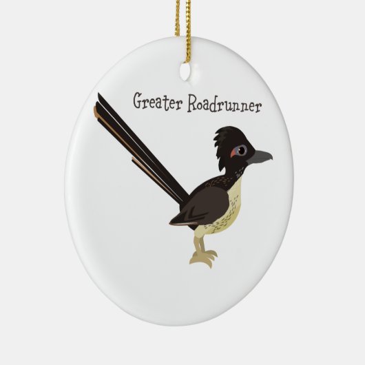 Greater Roadrunner Keramisch Ornament (Rechts)
