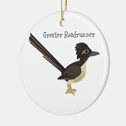 Greater Roadrunner Keramisch Ornament (Links)