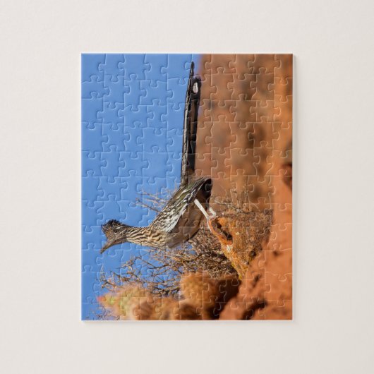 Greater Roadrunner Legpuzzel (Verticaal)