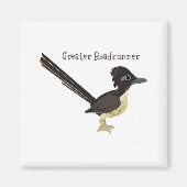 Greater Roadrunner Magneet (Voorkant)