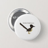 Greater Roadrunner Ronde Button 5,7 Cm (Voorkant /achterkant)