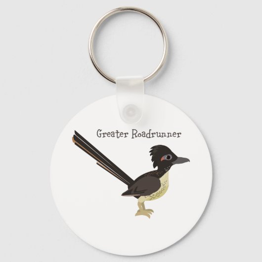 Greater Roadrunner Sleutelhanger (Voorkant)