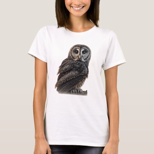 Greater Sooty Owl T-Shirt (Voorkant)