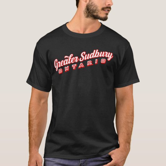 Greater Sudbury Ontario T-shirt (Voorkant)