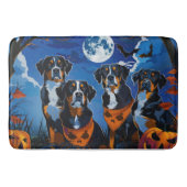 Greater Swiss Halloween Spooky Badmat (Voorkant)