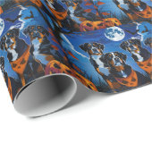 Greater Swiss Halloween Spooky Cadeaupapier (Rol Hoek)