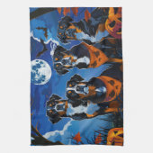 Greater Swiss Halloween Spooky Theedoek (Verticaal)