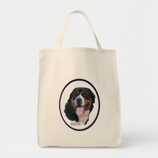 Greater Swiss Mountain Dog Gifts Tote Bag (Voorkant)