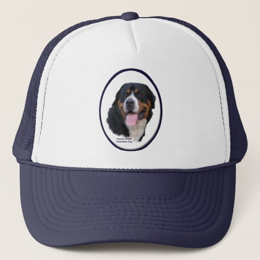 Greater Swiss Mountain Dog Gifts Trucker Pet (Voorkant)