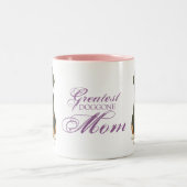 Greater Swiss Mountain Dog Heart Mam Tweekleurige Koffiemok (Center)