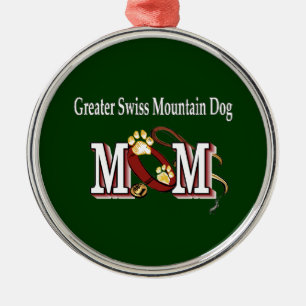 Greater Swiss Mountain Dog Mam Gifts Metalen Ornament