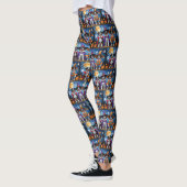 Greater Swiss Mountain Dog Pumpkin Halloween Grapp Leggings (Links)