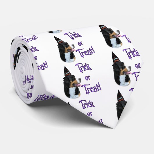 Greater Swiss Mountain Dog Trick Stropdas (Opgerold)