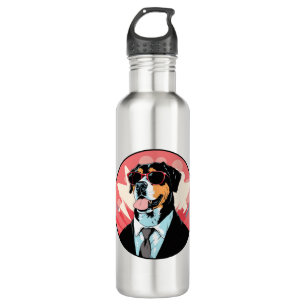 Greater Swiss Mountain Dog Zakenman Waterfles