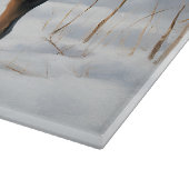 Greater Swiss Mountain Laat het sneeuwen Kerstmis Snijplank (Hoek)