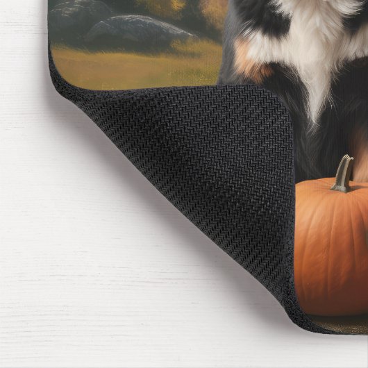 Greater Swiss Mountain Pup herfst Delight pompoen Muismat (Hoek)