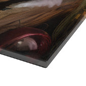 Greater Swiss Mountain Snowy Sleigh Kerstmis Snijplank (Hoek)