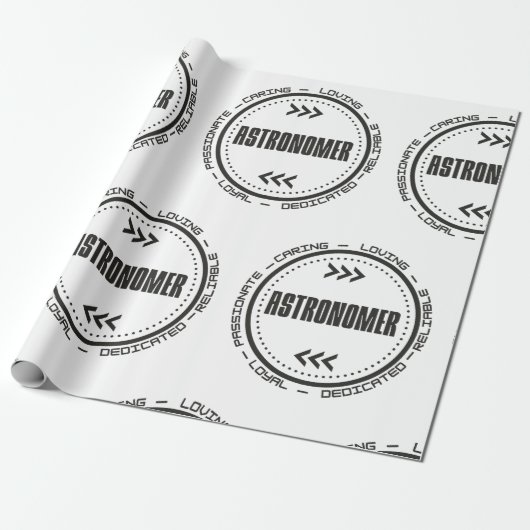 Greatest Astronomer Cadeaupapier (Uitgerold)