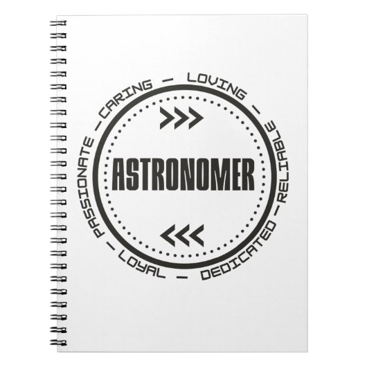 Greatest Astronomer Notitieboek (Voorkant)