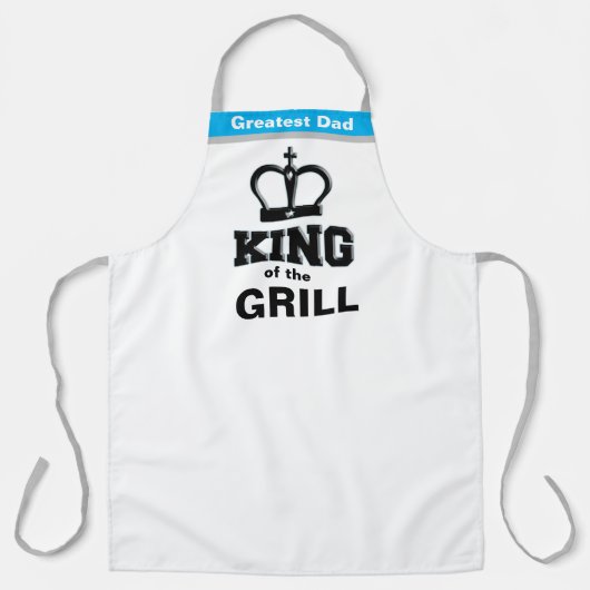 Greatest Dad Schort - Gepersonaliseerde Vaderdag G (Voorkant)