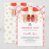 Greatest Gift Baby shower Kaart (Voorkant / Achterkant)