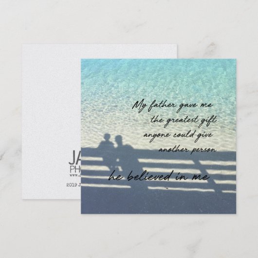 GREATEST GIFT-kaart 5,25 x 5,25 Kaart (Voorkant / Achterkant)
