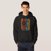  Greatest Hits 1963 Retro Birthday Hoodie (Voorkant volledig)