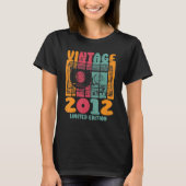  Greatest Hits 2012 Retro Birthday T-shirt (Voorkant)