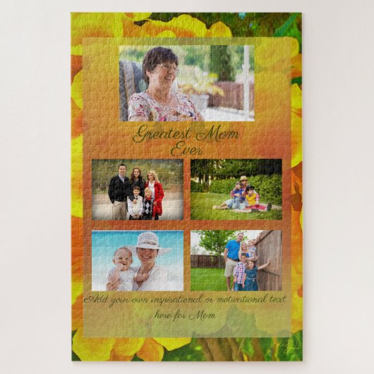 Greatest Mam Copa de Oro Legpuzzel (Verticaal)