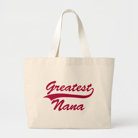 Greatest Nana Grote Tote Bag (Voorkant)