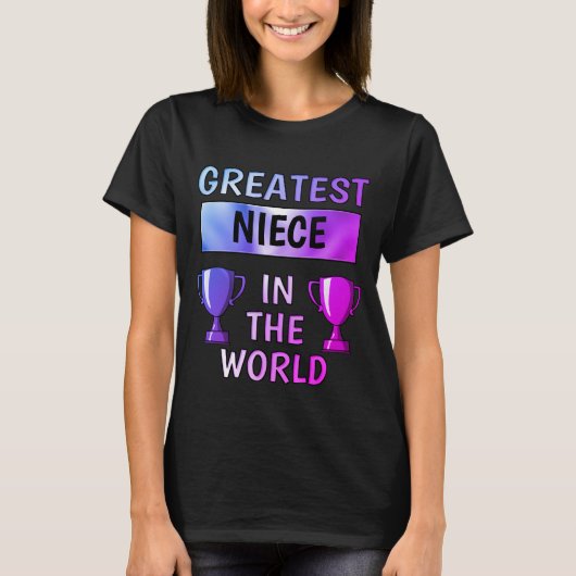 Greatest Niece Personalized T-shirt (Voorkant)