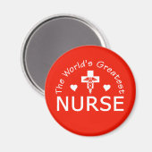 Greatest Nurse magnet (Voorkant / Achterkant)
