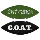 Greatest of All Time GOAT football player gift (Panelen)