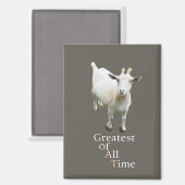 Greatest of all time Goat Magneet (Voorkant / Achterkant)