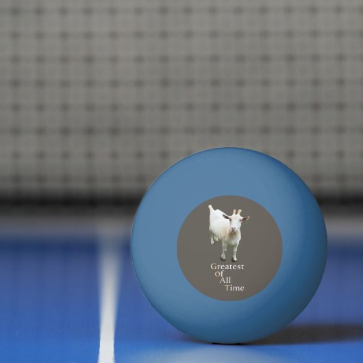Greatest of all time Goat Pingpongbal (Net)