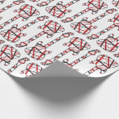 Greatest Rock Gitarist Eddie Tribute Act Gitaar Cadeaupapier (Hoek)