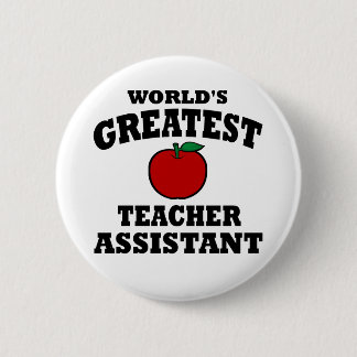 Greatest Teacher Assistant Ronde Button 5,7 Cm